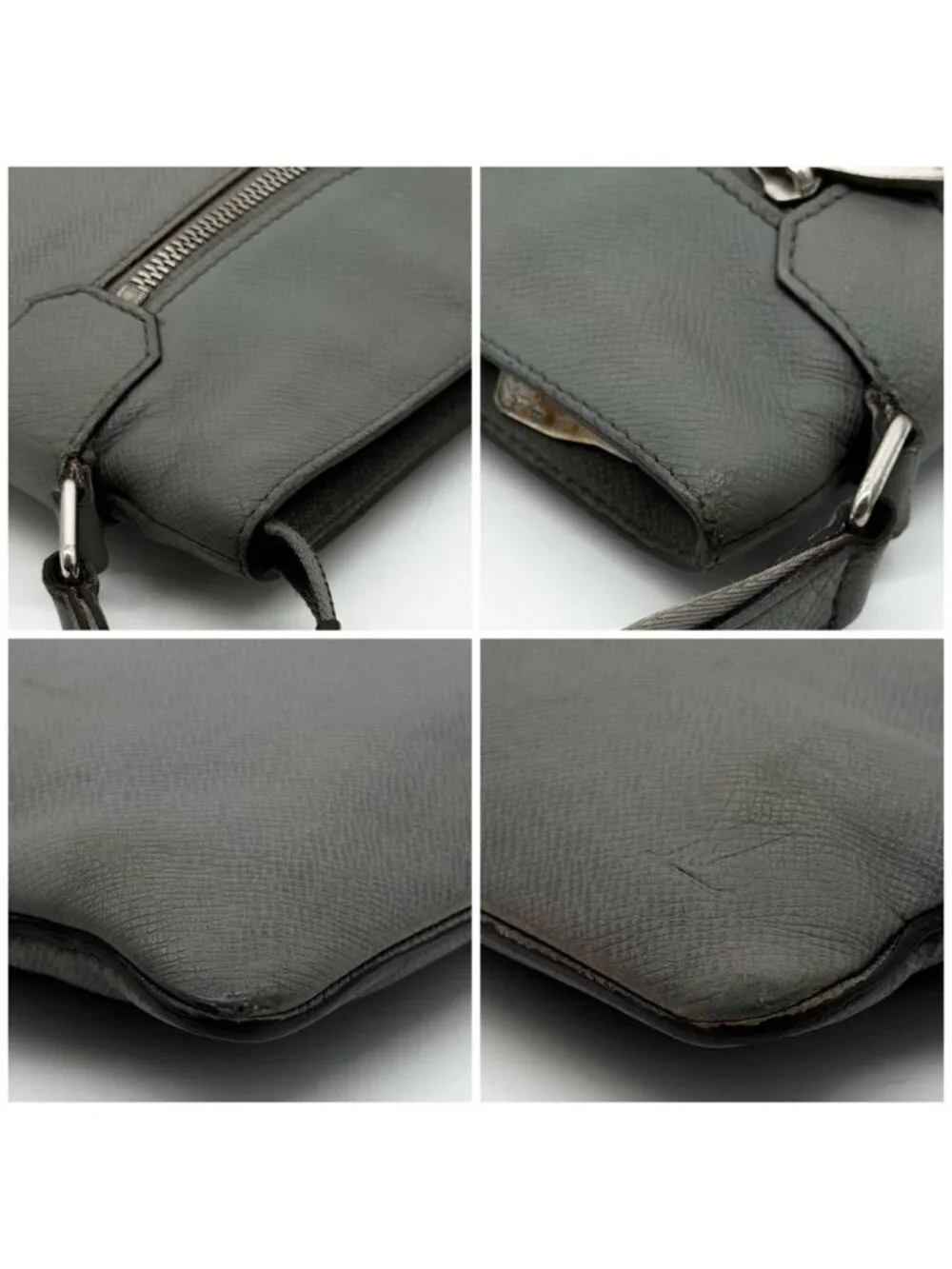 Louis Vuitton Sasha Taiga Shoulder Bag Crossbody Leather Messenger
